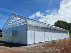 Commercial Polycarbonate Greenhouse With Light ...