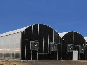 Medical Plants Growing Blackout Greenhouse Ligh...